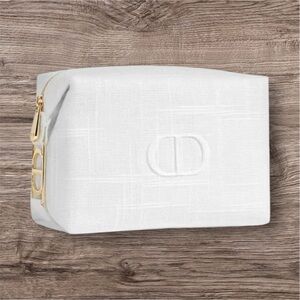 Dior Beauty Case with Gold CD Hardware